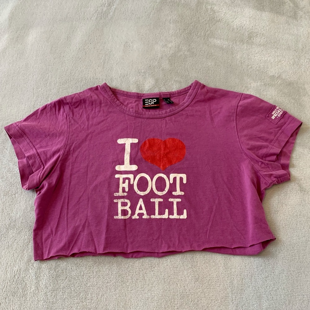 Esprit subtitle sport crop top